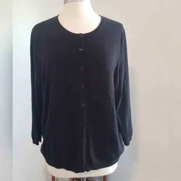 Talbots Black cardigan - Picture 1 of 1